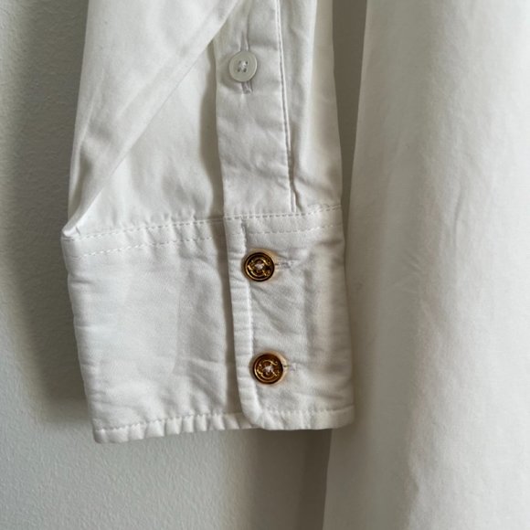 C. Wonder long sleeve oversized tuxedo shirt with front bib detail - Picture 5 of 11